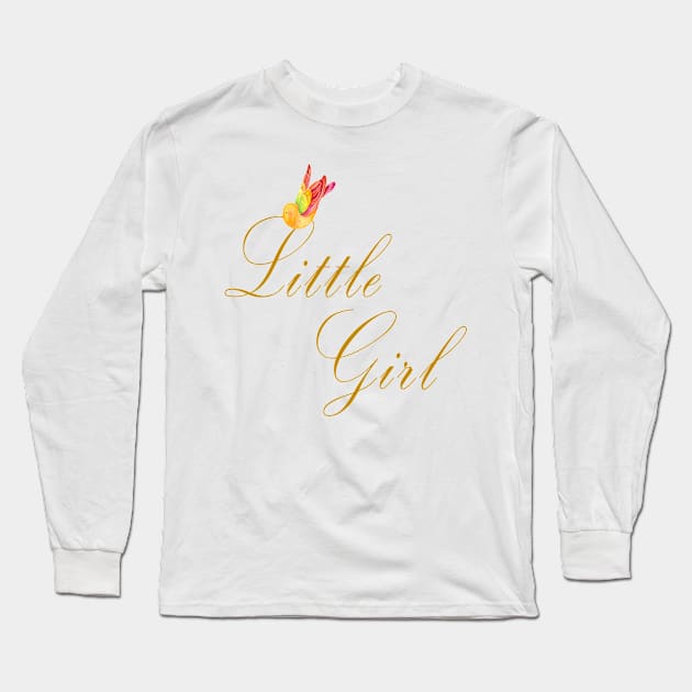 Little girl Long Sleeve T-Shirt by hendezeldeen